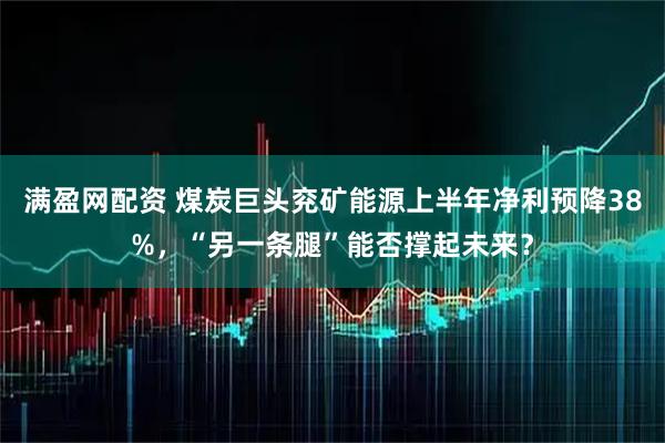 满盈网配资 煤炭巨头兖矿能源上半年净利预降38%，“另一条腿”能否撑起未来？