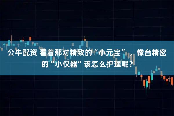公牛配资 看着那对精致的“小元宝” ，像台精密的“小仪器”该怎么护理呢？